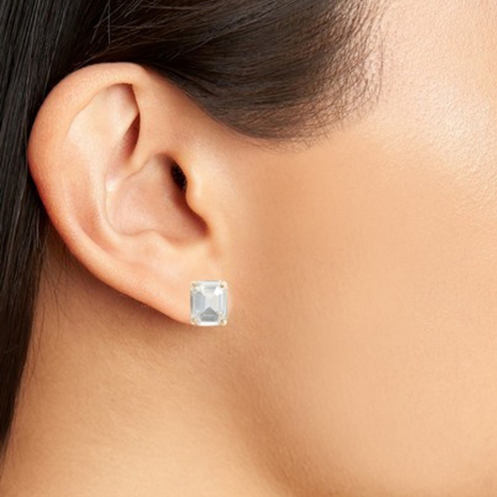 kate spade Mismatched Faceted Stud Earrings - Picture 2 of 6